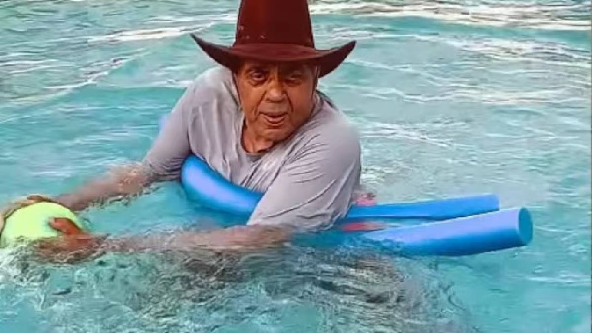 Water Exercise in swimming pool can help older people